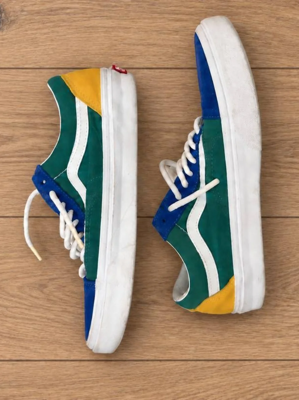 Vans Women's Multi-Color Low-Top Casual Sneakers Size 8